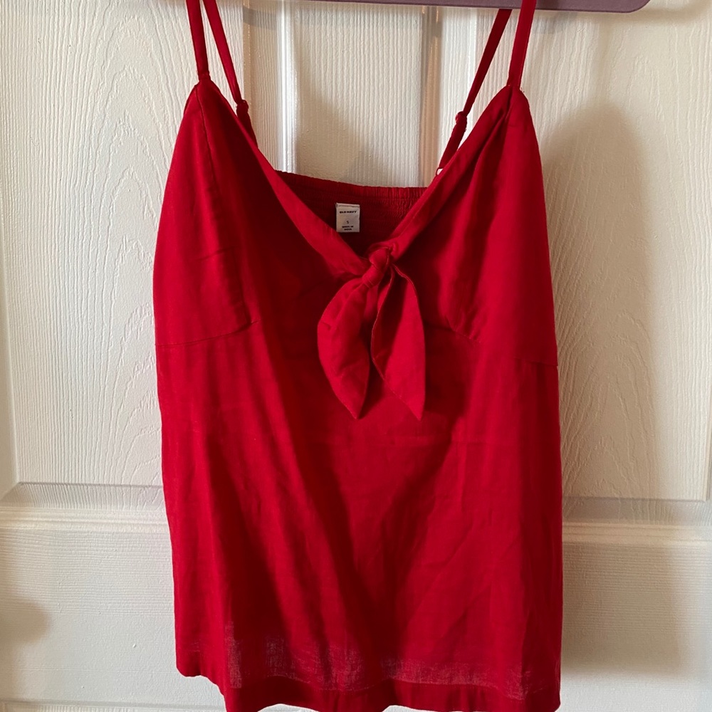 Old Navy tie front v-neck cami - never worn